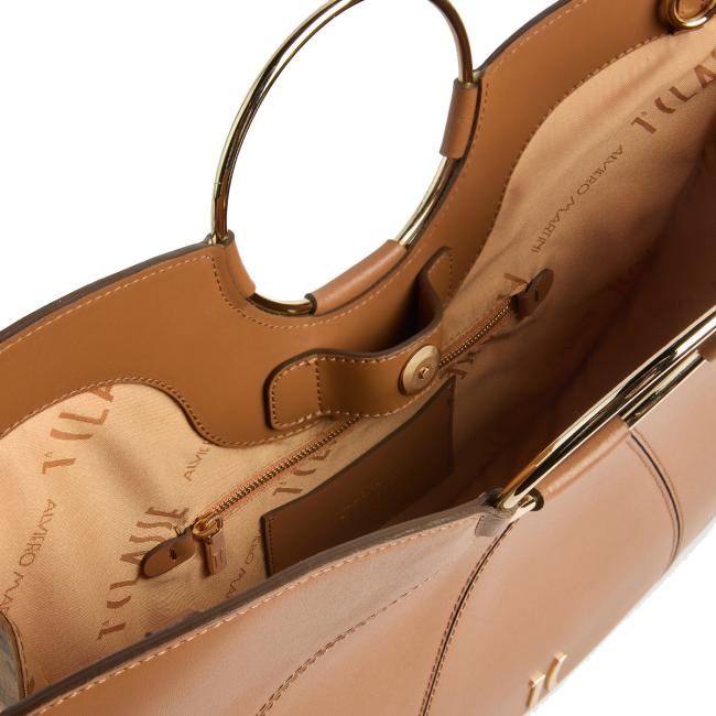 Alviero Martini 1a Classe Borsa a mano Vela Tabacco - 4