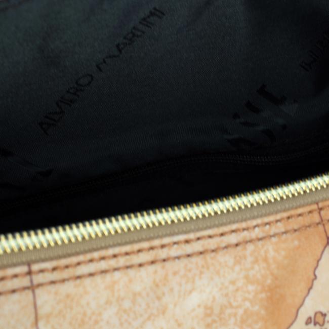 Alviero Martini 1a Classe Geo Soft Ranch Mezzaluna grande Nero - 4