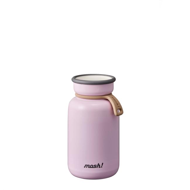 MOSH Stainless Botle Latte 330 ml Peach - 1