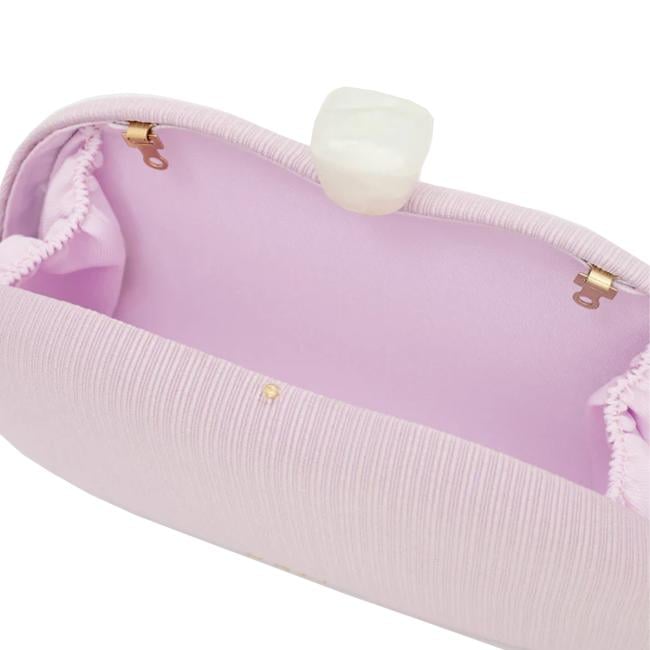 Nali Clutch Sofia Plissè Lilla - 4