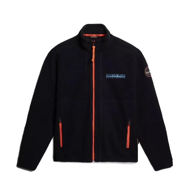 Napapijri Felpa con zip Anderby Black - 1