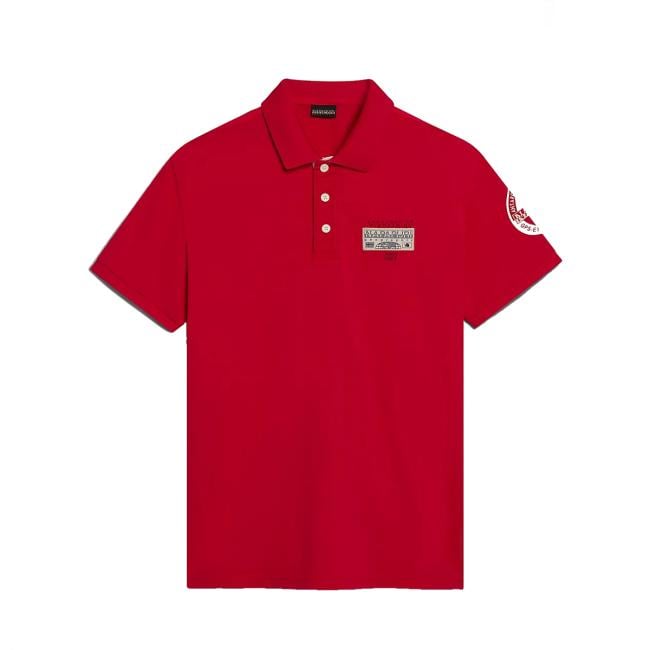 Napapijri Polo Amundsen Red Barberry - 1