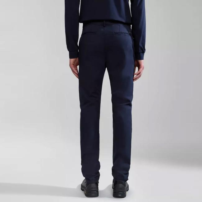 Napapijri Pantaloni Chino Estivi Puyo Blu Marine - 4