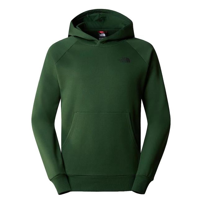 NORT Felpa con cappuccio Raglan Redbox Pine Needle - 1