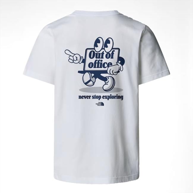 The North Face T-Shirt Cartoon Logo TNF White - 2