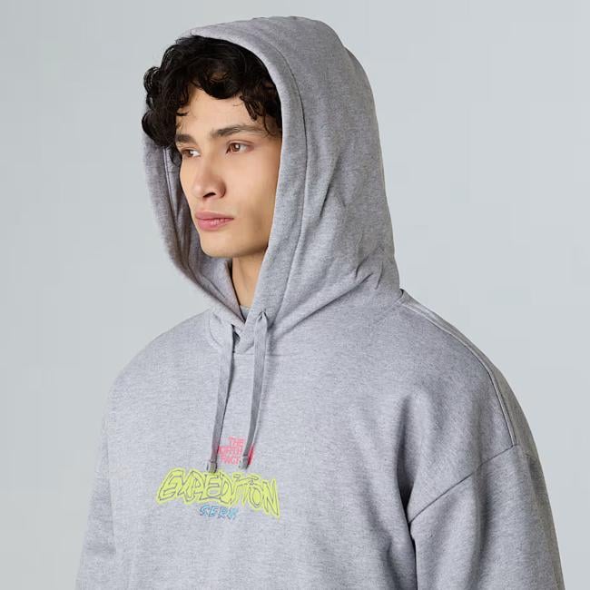 The North Face Felpa Expedition Celebration TNF Light Grey Heather - 3