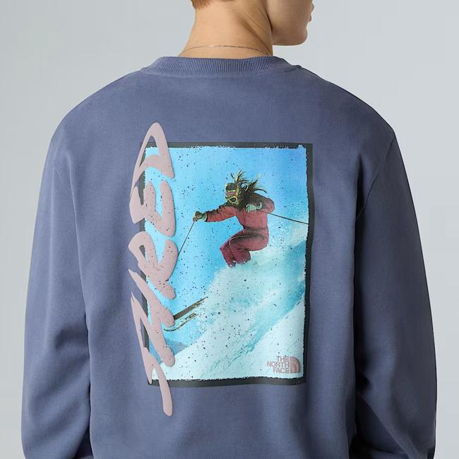 The North Face Felpa NSE Slopes Relaxed Twilight Galaxy - 6