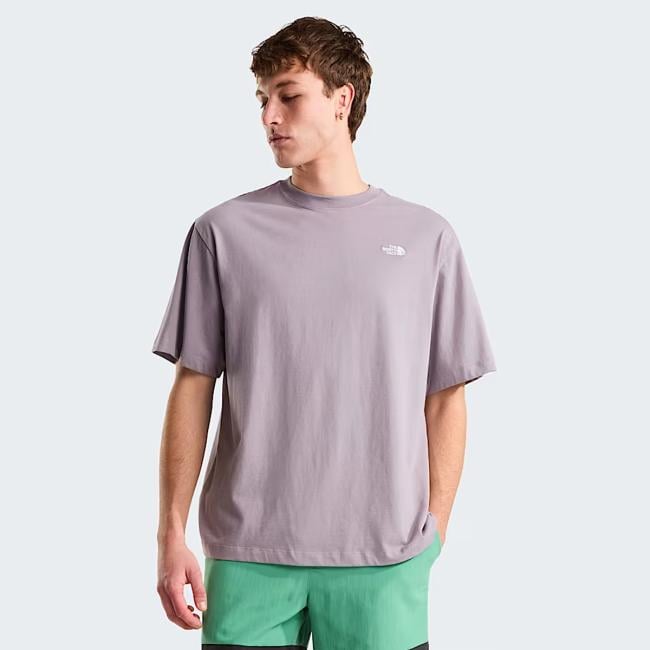 The North Face T-Shirt TNF Essential Simple Dome Transcendent Grey - 3