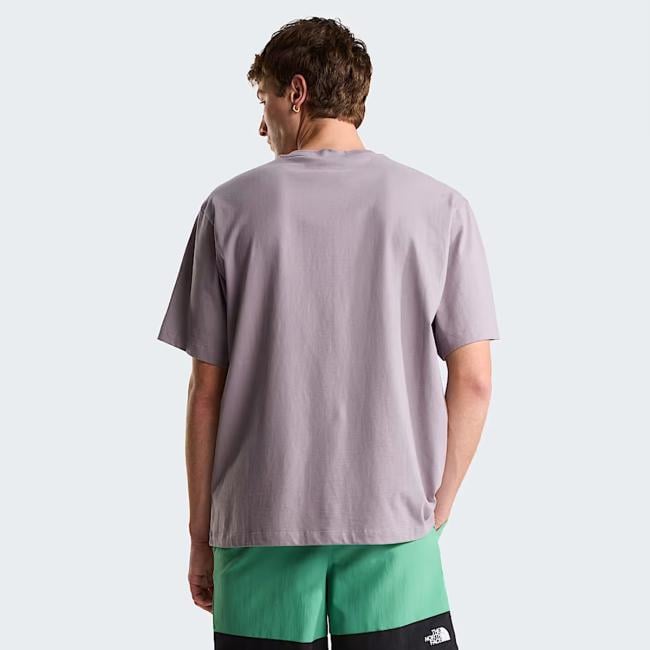 The North Face T-Shirt TNF Essential Simple Dome Transcendent Grey - 4