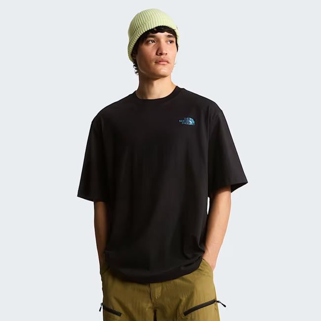 The North Face T-shirt Liquid Box Oversize TNF Black - 3