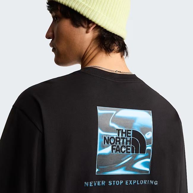 The North Face T-shirt Liquid Box Oversize TNF Black - 7