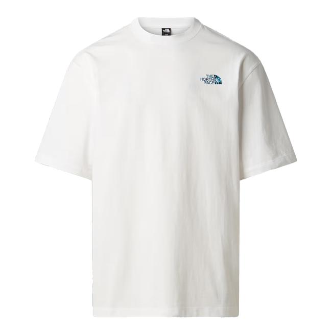 The North Face T-shirt Liquid Box Oversize TNF White - 1