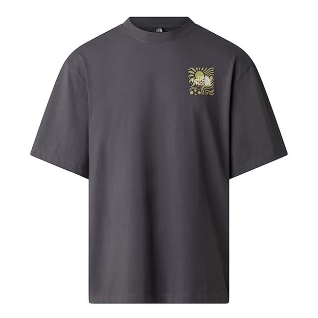 The North Face T-shirt Sun Oversize Anthracite Grey - 1