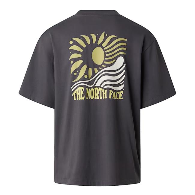 The North Face T-shirt Sun Oversize Anthracite Grey - 2
