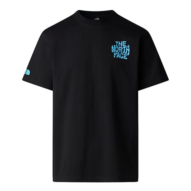 The North Face T-Shirt Drip Logo Relaxed TNF Black - 1