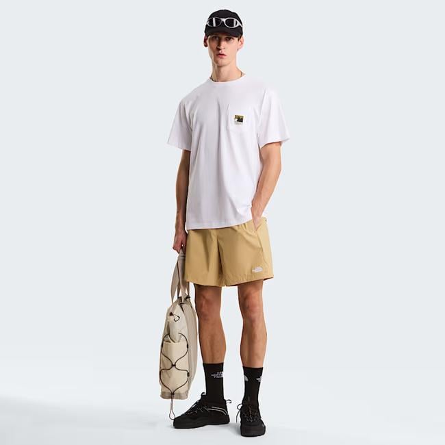 The North Face T-Shirt Mountain Logo Relaxed TNF White - 5