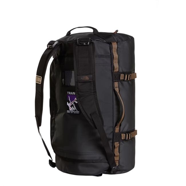 The North Face Borsone Base Camp S TNF Black/Smokey Brown/PBF Patch - 5