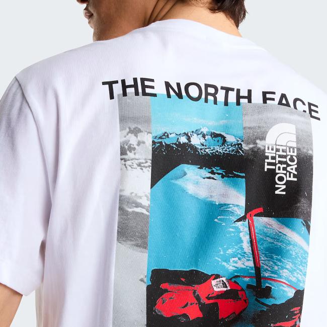 The North Face T-Shirt Apex '75 Collage uomo TNF White - 6