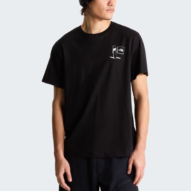 The North Face T-Shirt Opposites Attract TNF Black - NF0A8JANJK31 - 5