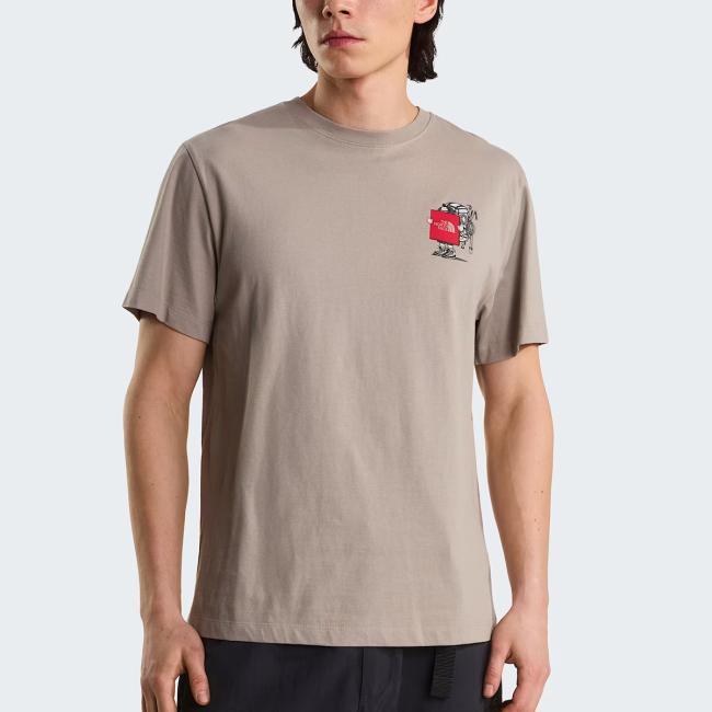 The North Face T-Shirt Gear Up Get Out Stone Slab - 3