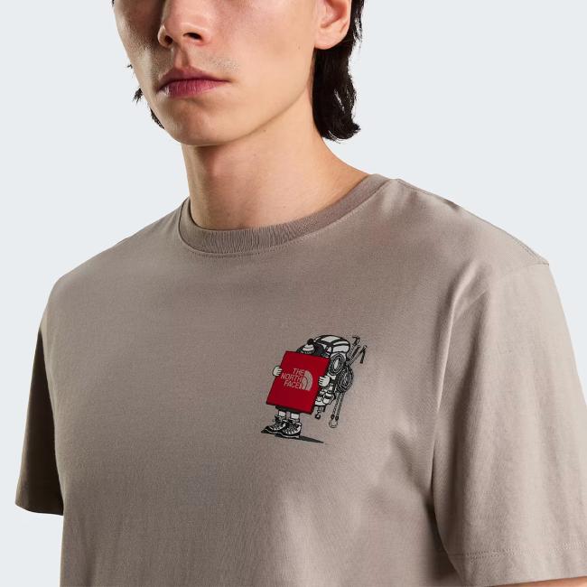The North Face T-Shirt Gear Up Get Out Stone Slab - 4