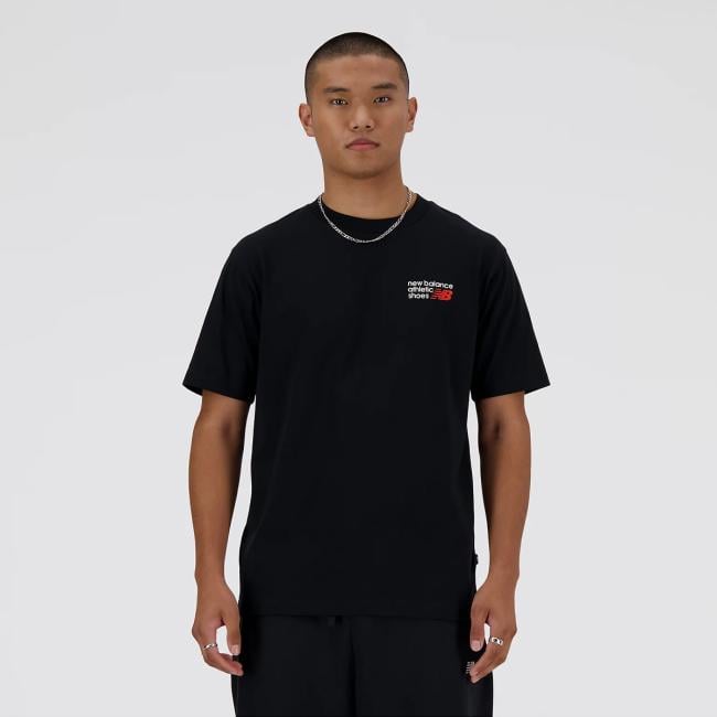 New Balance T-Shirt Athletics Premium Logo Black - 1