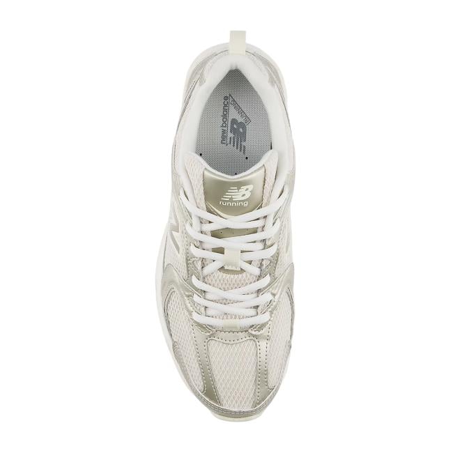 New Balance Sneakers 530 Gold Metallic Linen - 4
