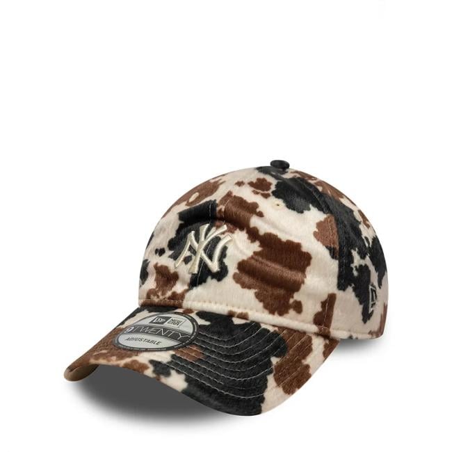 NWER 9TWENTY New York Yankees Animal Print Beige - 1