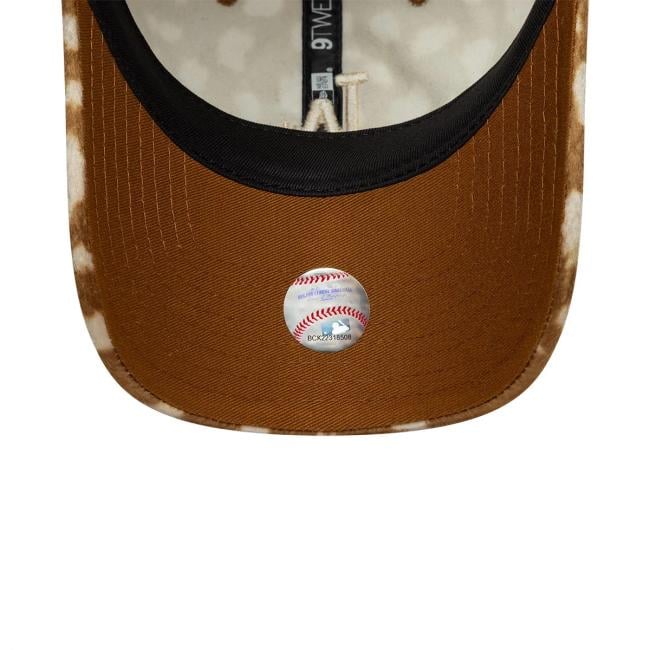 NWER 9TWENTY LA Dodgers Animal Print Beige Scuro - 7