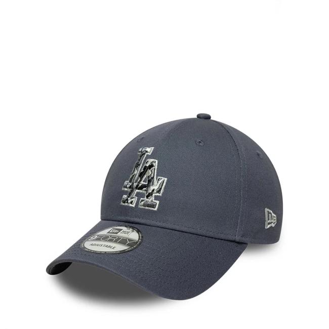 NWER 9FORTY LA Dodgers MLB Outline Camo Grigio - 1