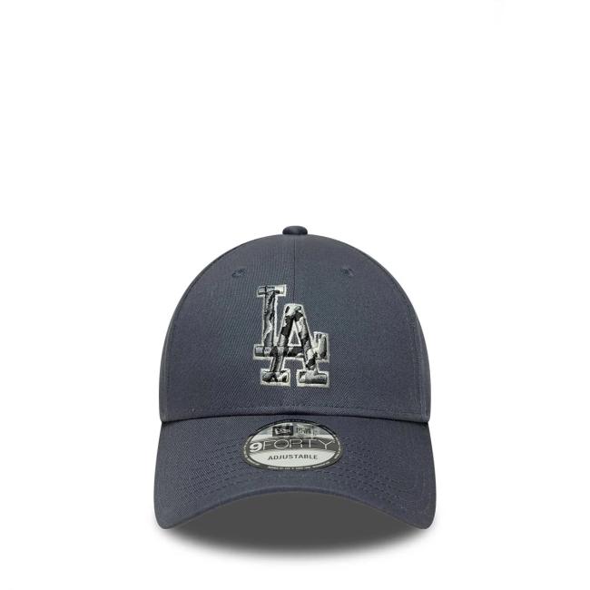 NWER 9FORTY LA Dodgers MLB Outline Camo Grigio - 2