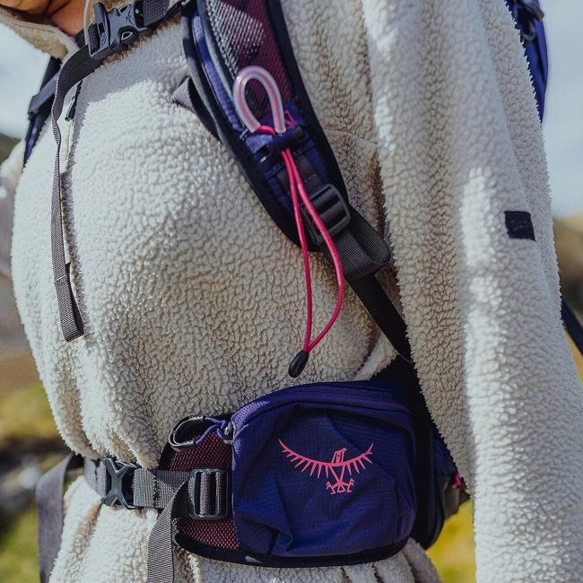 OSPR Zaino donna Tempest 26 Deep Fig Hotspot Pink - 6