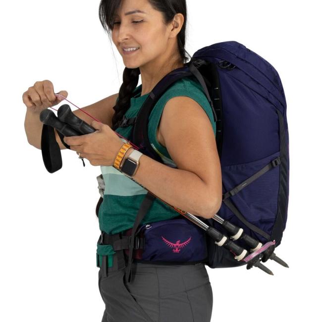 OSPR Zaino donna Tempest 26 Deep Fig Hotspot Pink - 9