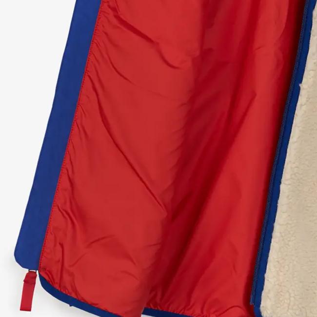 Patagonia Classic Retro-X Vest Dark Natural/Cobalt Blue - 3