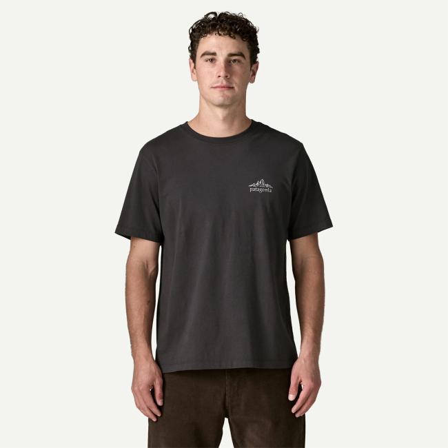 Patagonia Cloud Crag T-Shirt uomo Ink Black - 2
