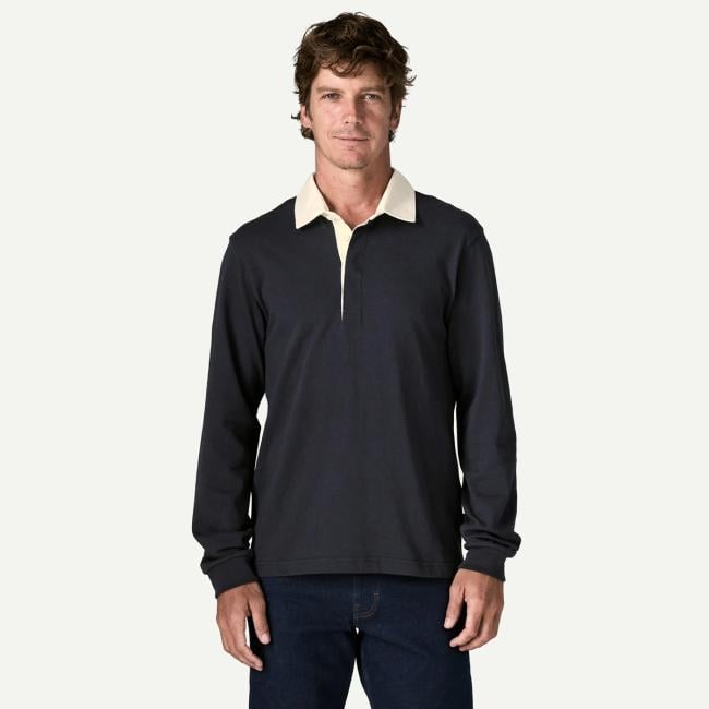 Patagonia Rugby Shirt uomo Sunken Blue - 2