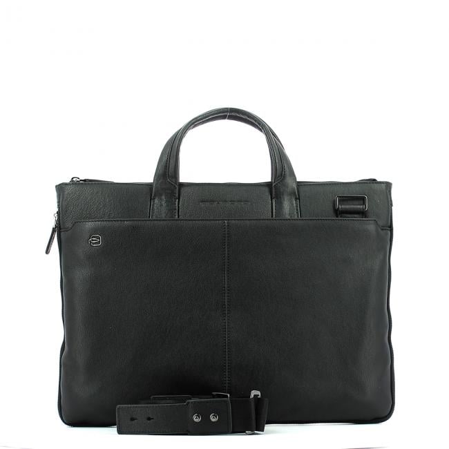 Exp. Slim Briefcase Blue Square 15.6
