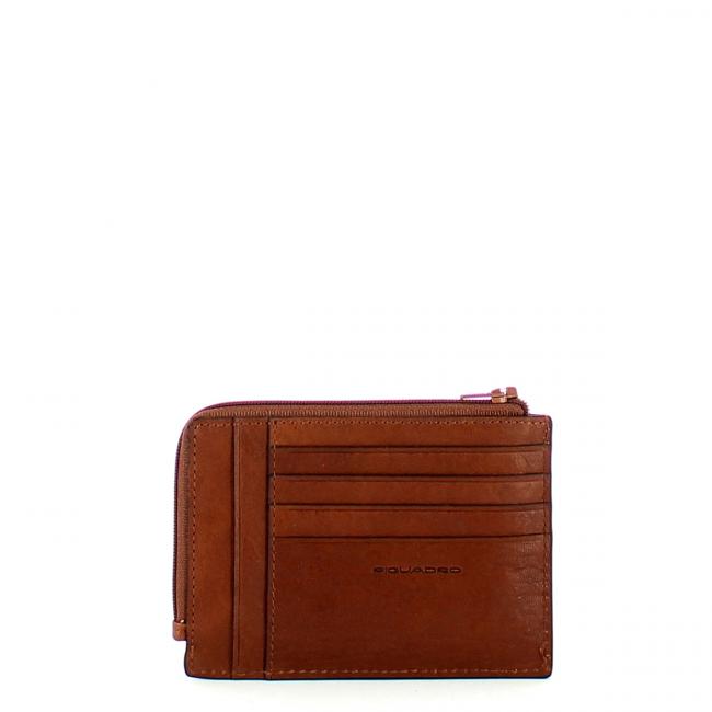Piquadro Bustina Porta Carte di Credito Black Square RFID - 2