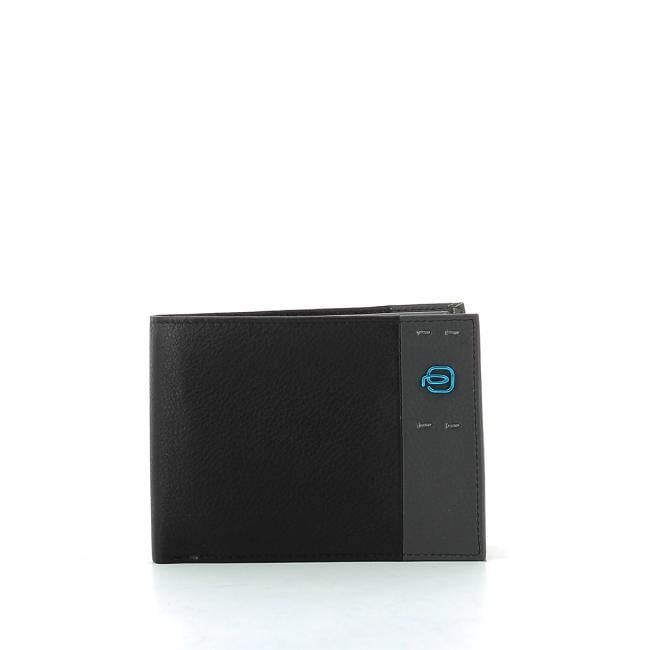 Wallet with coin pouch Pulse-NERO-UN