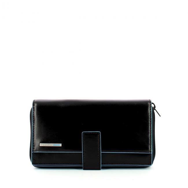 Piquadro Portafoglio donna in pelle Blue Square - 1