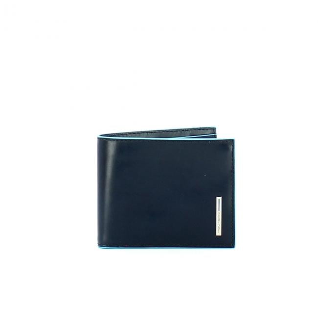 Piquadro Portafoglio porta ID rimovibile Blue Square - 1
