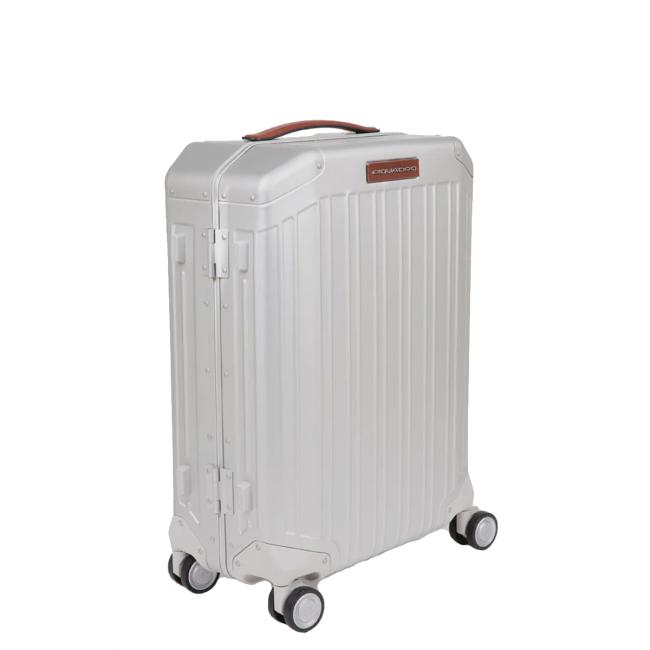 Piquadro Bagaglio a mano Trolley Cabina Ultra Slim PQ Alu 55 cm - 6