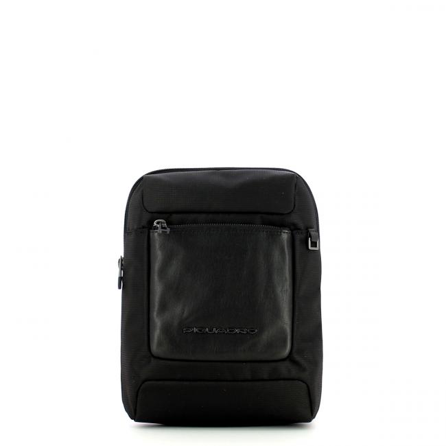 Piquadro Borsello Grande Porta iPad® in tessuto riciclato Macbeth - 1