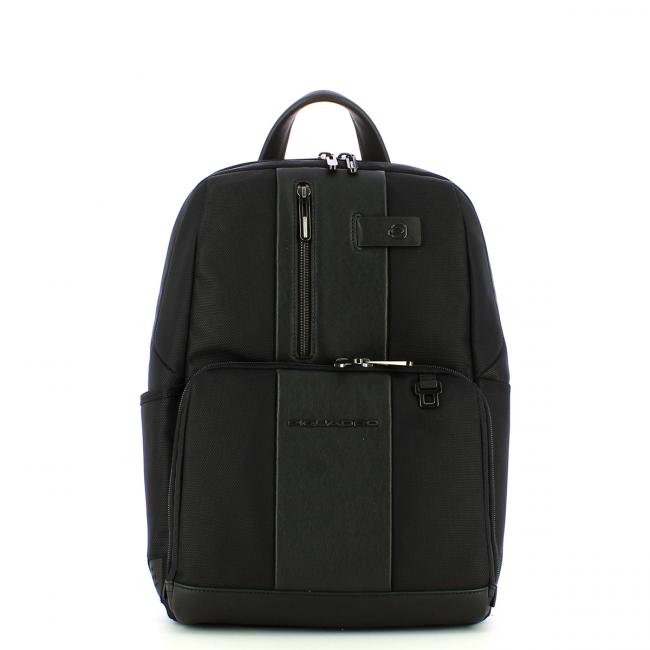 Piquadro Zaino Porta PC Brief 2 14.0 in tessuto riciclato - 1