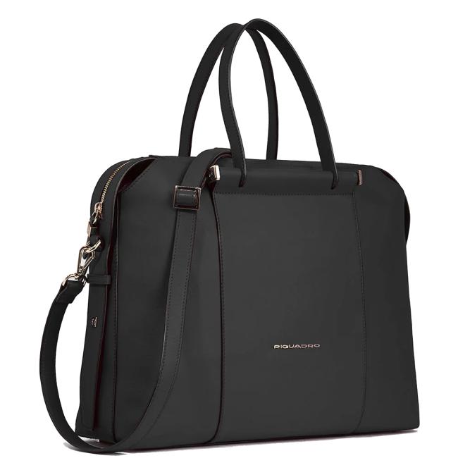 Piquadro Cartella in pelle Donna Porta PC Circle 14.0 Nero - 2