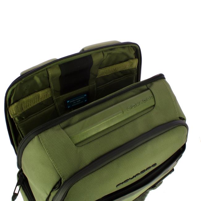 Piquadro Zaino Porta PC FX 15.6 in tessuto riciclato - 4