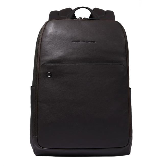 Piquadro Zaino Porta PC Black Square 15.6" Testa Di Moro - 1