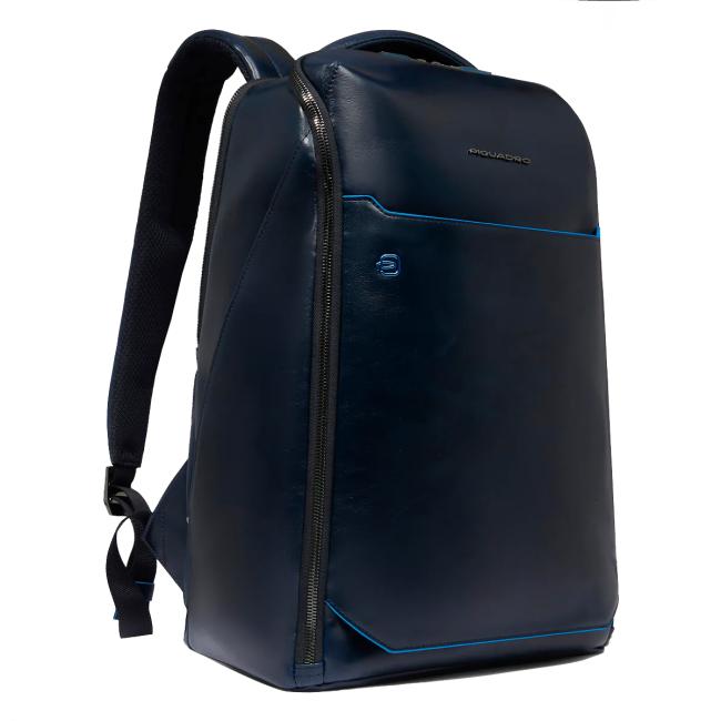 Piquadro Zaino Porta PC Blue Square 15.6" Blu2 - 2