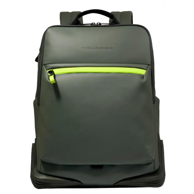Piquadro Zaino Porta PC Corner 2.0 15.6" Verde - 1