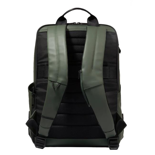 Piquadro Zaino Porta PC Corner 2.0 15.6" Verde - 3